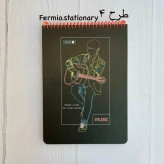 اسکچ کاغذ سیاه ورق 120 گرم خارجی وزیری