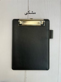 تخته شاسی چرم A5 - دارای گیرهی خودکار